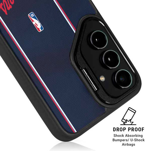 NBA LA Clippers Jersey Galaxy S25 Kickstand Case